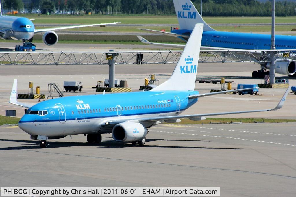 PH-BGG, 2009 Boeing 737-7K2 C/N 30367, KLM Royal Dutch Airlines