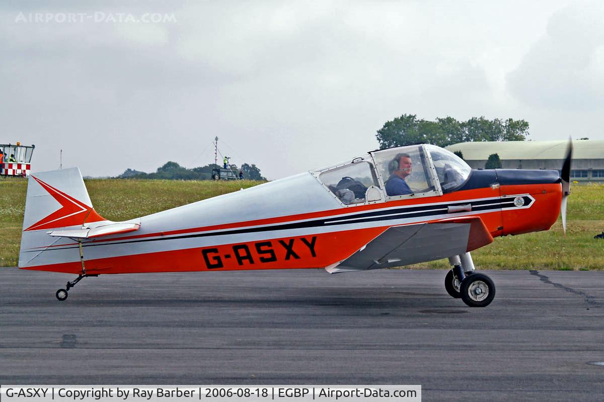 G-ASXY, 1958 Jodel D-117A C/N 914, Jodel D.117A Gan Tourisme [914] Kemble~G 18/08/2006
