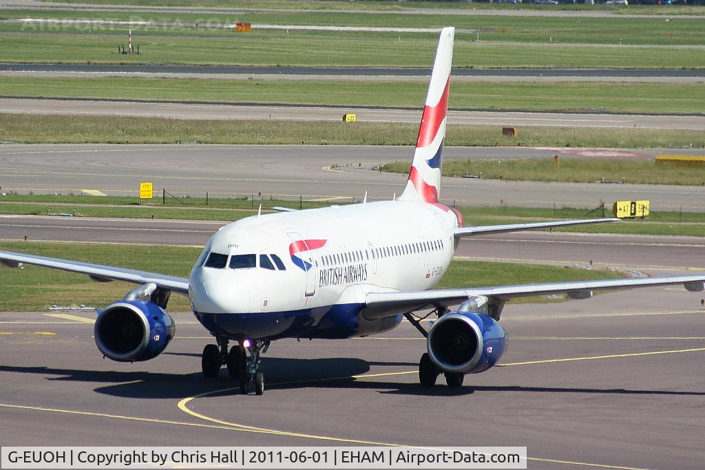 G-EUOH, 2001 Airbus A319-131 C/N 1604, British Airways