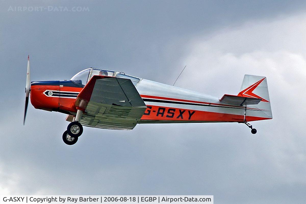 G-ASXY, 1958 Jodel D-117A C/N 914, Jodel D.117A Gan Tourisme [914] Kemble~G 18/08/2006