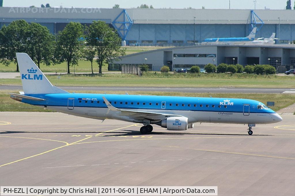 PH-EZL, 2010 Embraer 190LR (ERJ-190-100LR) C/N 19000334, KLM Cityhopper