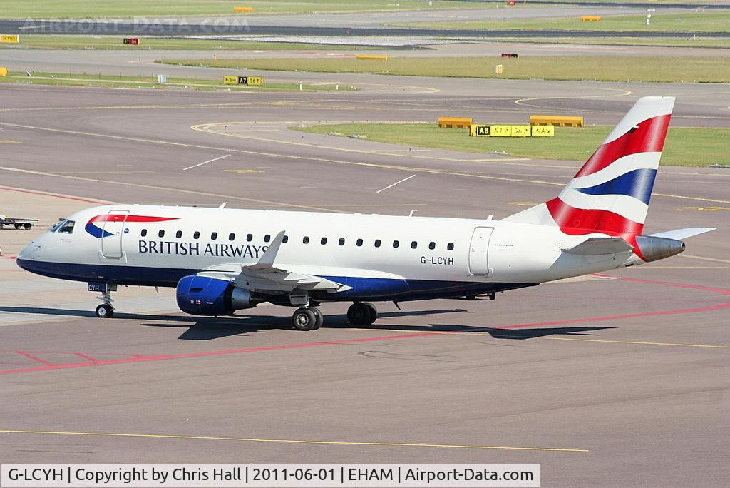 G-LCYH, 2009 Embraer 170STD (ERJ-170-100STD) C/N 17000302, Cityflyer Express
