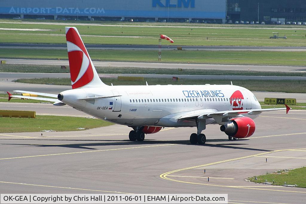 OK-GEA, 2001 Airbus A320-214 C/N 1439, CSA-Czech Airlines