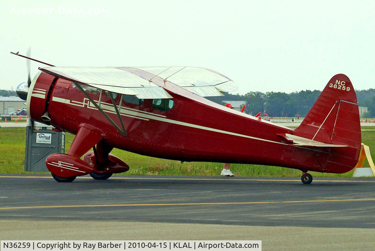 N36259, 1944 Howard Aircraft DGA-15P C/N 1770, Howard DGA-15P [1770] Lakeland-Linder~N 15/04/2010