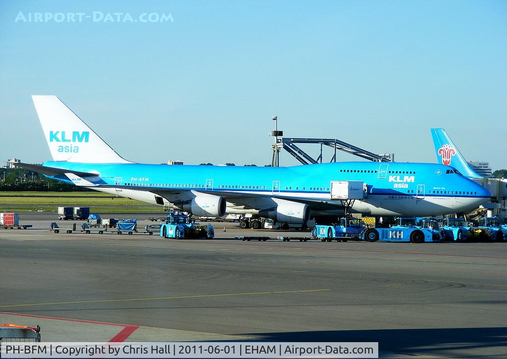 PH-BFM, 1992 Boeing 747-406BC C/N 26373, KLM Royal Dutch Airlines