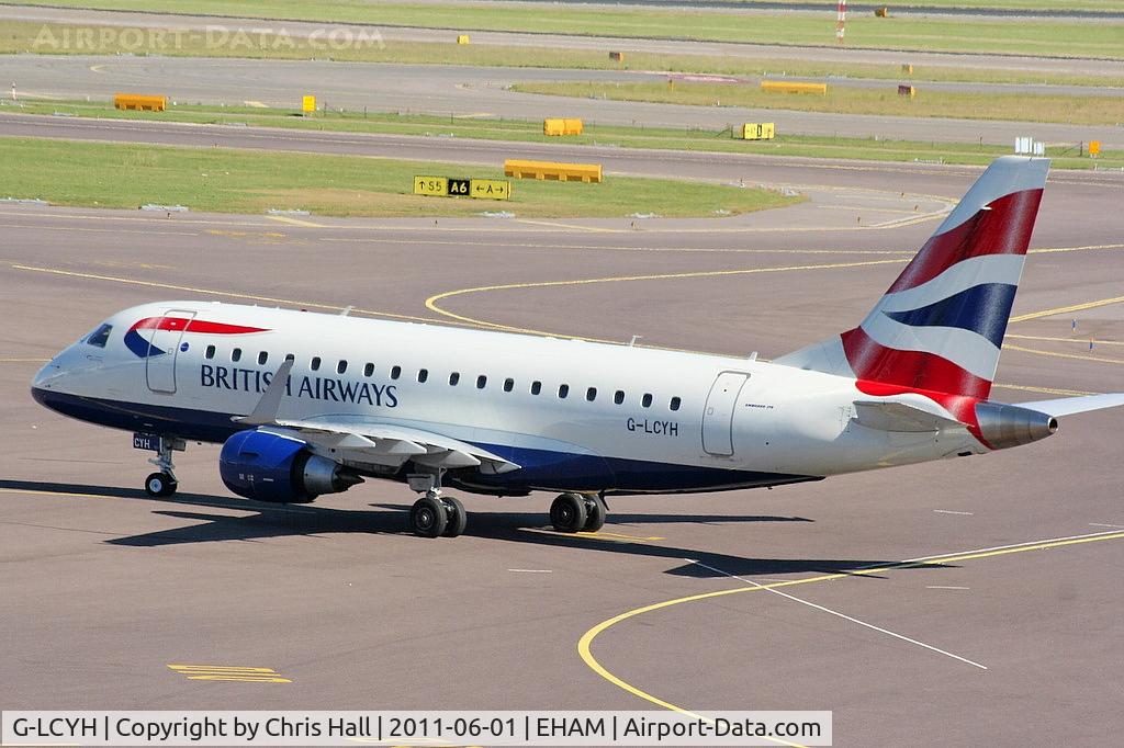 G-LCYH, 2009 Embraer 170STD (ERJ-170-100STD) C/N 17000302, Cityflyer Express