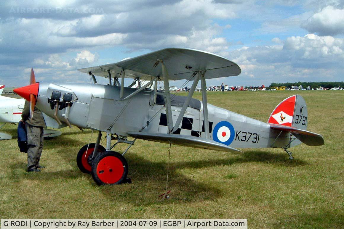 G-RODI, 1986 Isaacs Fury II C/N PFA 011-10130, Isaacs Fury II [PFA 011-10130] Kemble~G 09/07/2004