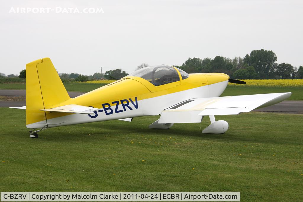 G-BZRV, 2002 Vans RV-6 C/N PFA 181A-13573, Vans RV-6 at Breighton Airfield in April 2011.