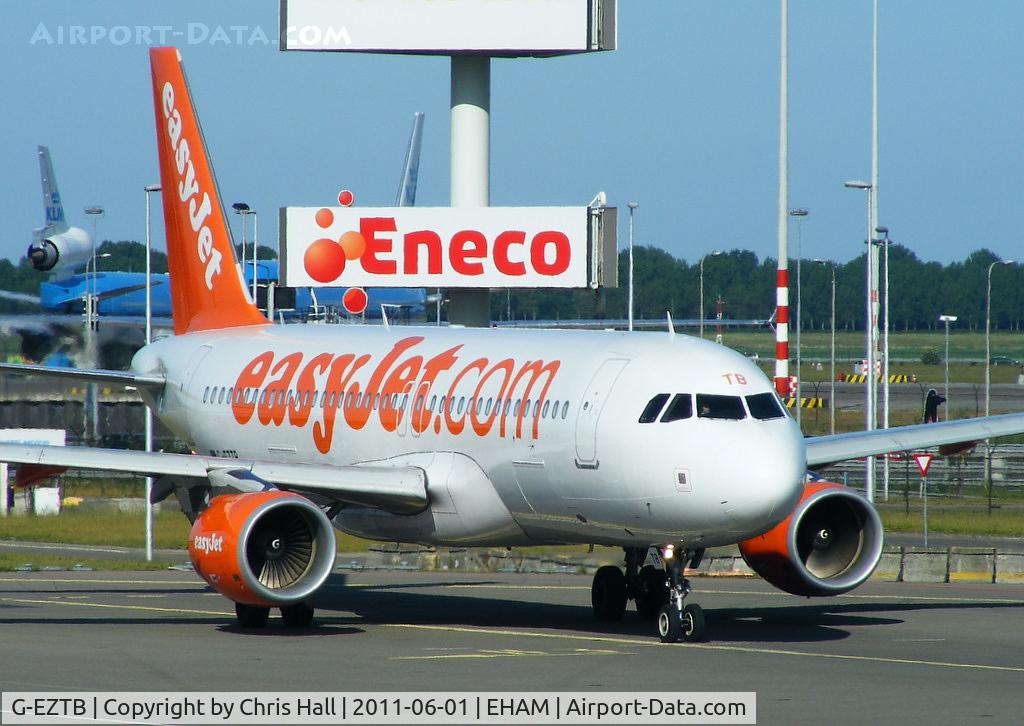 G-EZTB, 2009 Airbus A320-214 C/N 3843, easyJet
