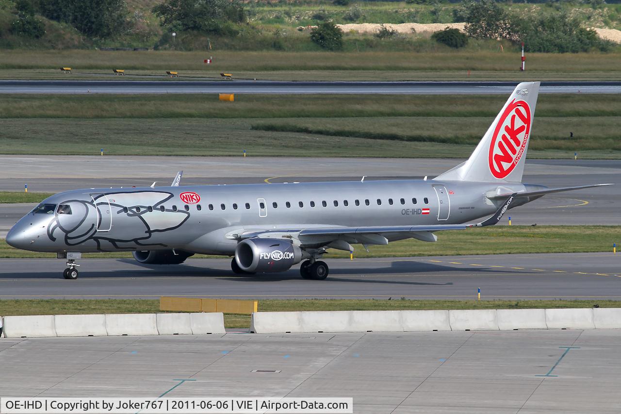 OE-IHD, 2010 Embraer E190 (ERJ-190-100) C/N 19000354, NIKI