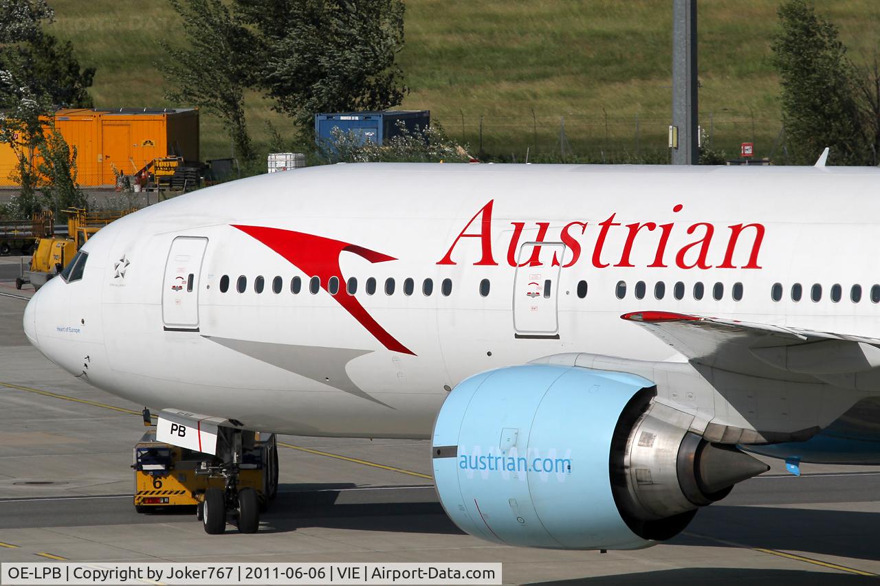 OE-LPB, 1998 Boeing 777-2Z9/ER C/N 28699, Austrian Airlines