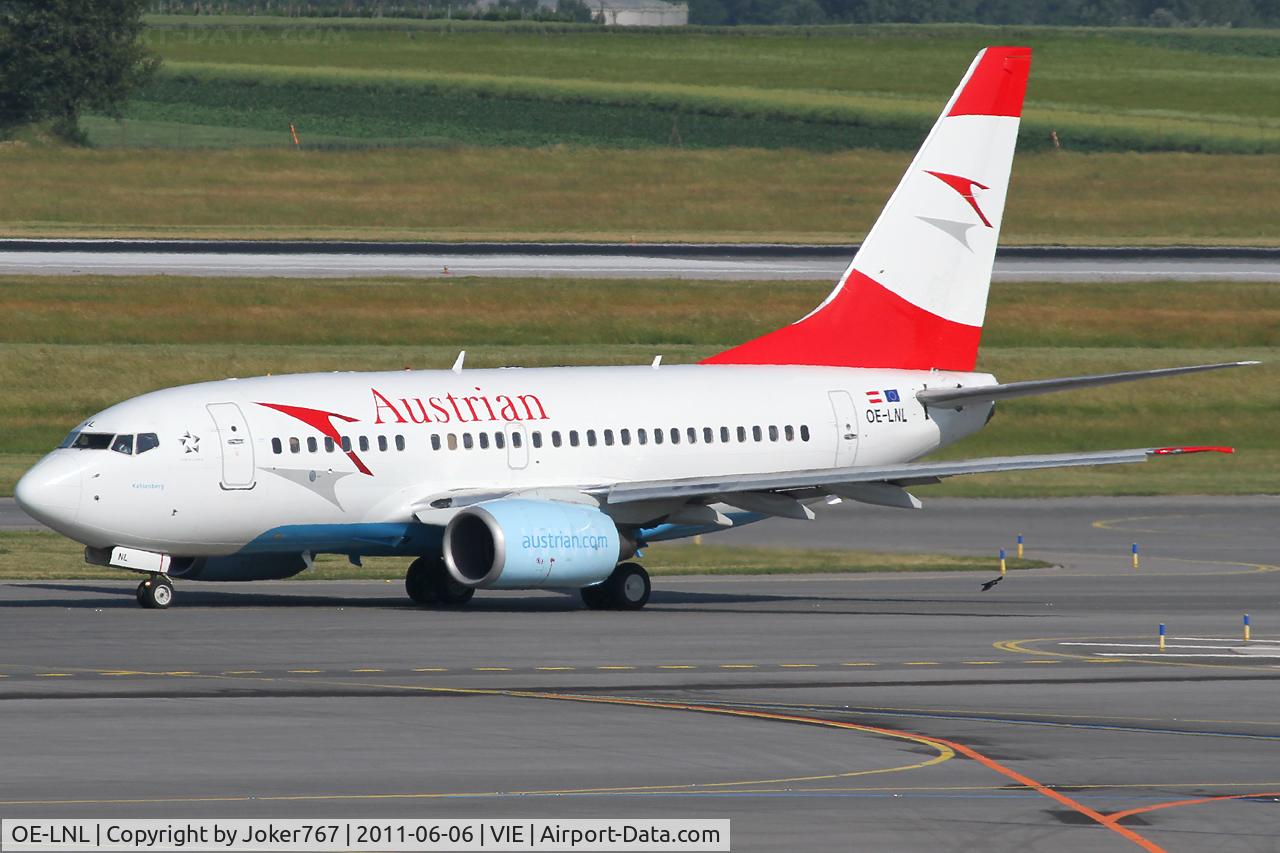 OE-LNL, 2000 Boeing 737-6Z9 C/N 30137, Austrian Airlines