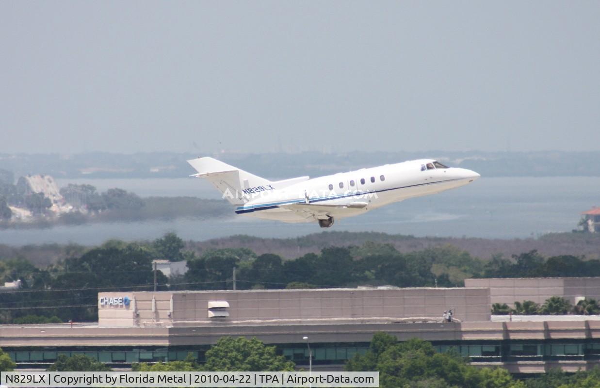 N829LX, 2000 Raytheon Hawker 800XP C/N 258466, Hawker 800XP