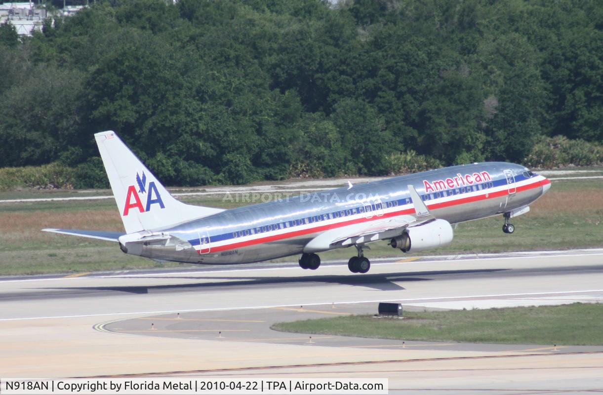 N918AN, 1999 Boeing 737-823 C/N 29519, American 737