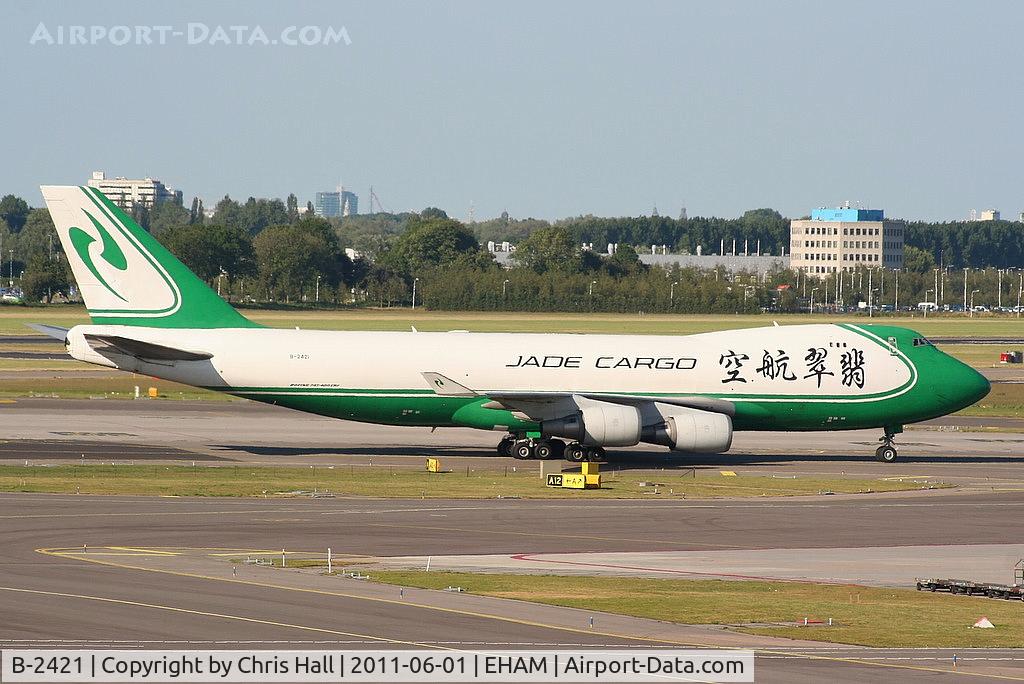 B-2421, 2007 Boeing 747-4EVF/ER/SCD C/N 35169, Jade Cargo