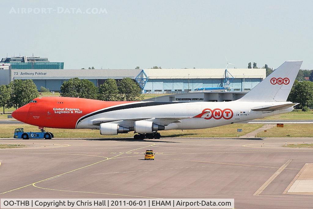 OO-THB, 2007 Boeing 747-4HAERF C/N 35234, TNT Cargo