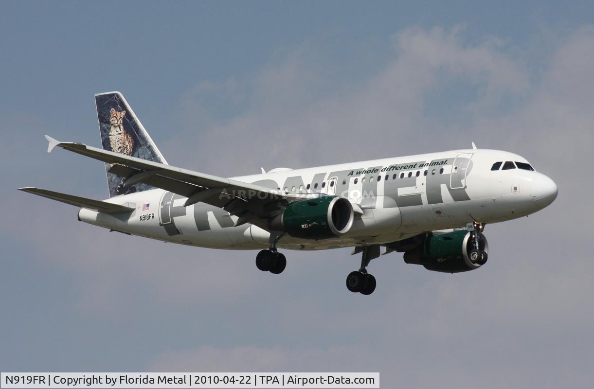 N919FR, 2003 Airbus A319-111 C/N 1980, 