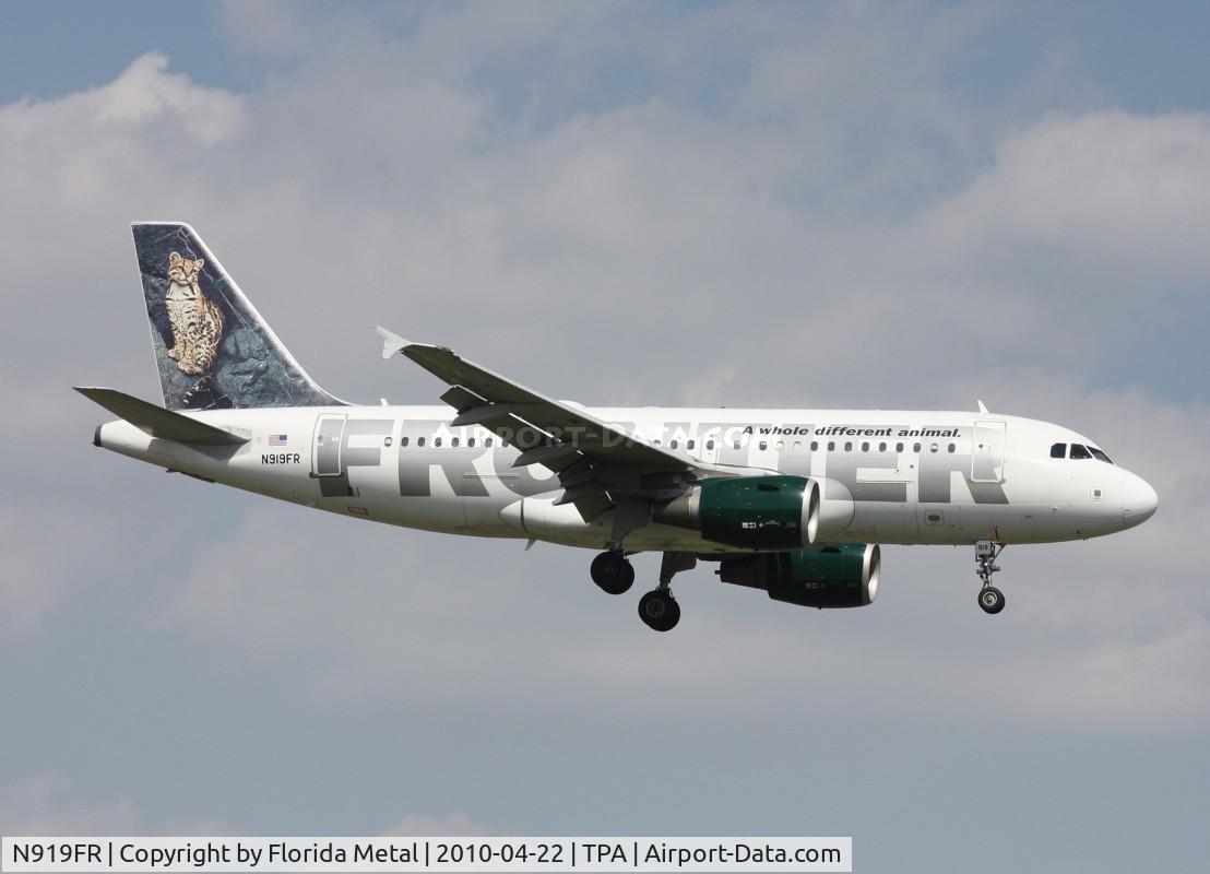 N919FR, 2003 Airbus A319-111 C/N 1980, 