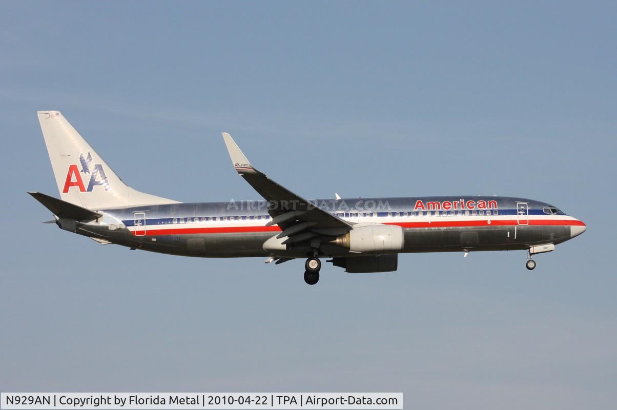 N929AN, 2000 Boeing 737-823 C/N 30078, American 737