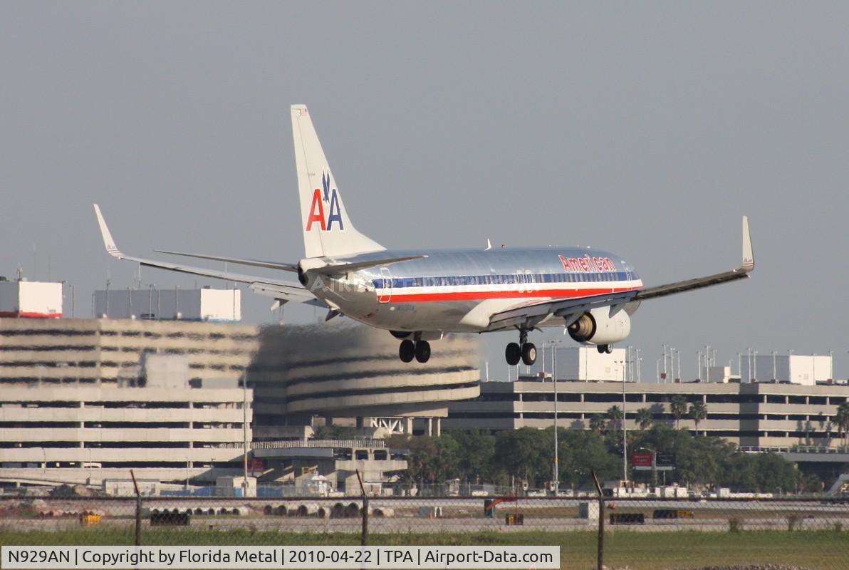 N929AN, 2000 Boeing 737-823 C/N 30078, American 737