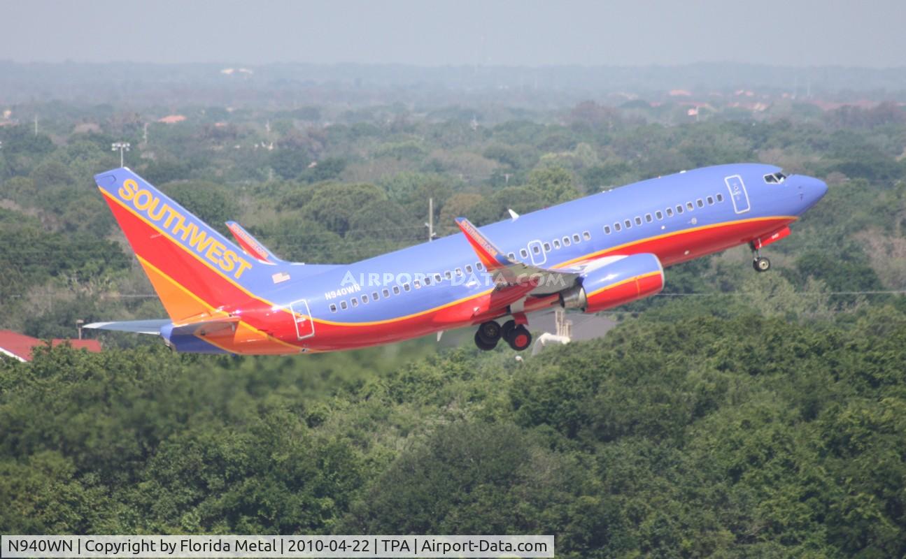 N940WN, 2009 Boeing 737-7H4 C/N 36900, Southwest 737