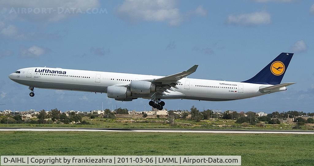 D-AIHL, 2004 Airbus A340-642 C/N 583, Lufthansa