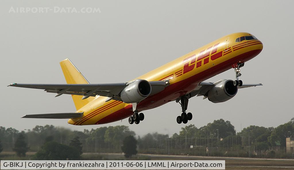 G-BIKJ, 1983 Boeing 757-236/SF C/N 22181, DHL - European Air Transport