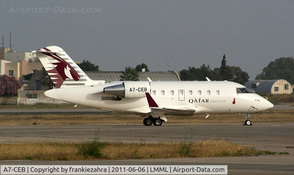 A7-CEB, 2008 Bombardier Challenger 605 (CL-600-2B16) C/N 5784, Qatar Executive