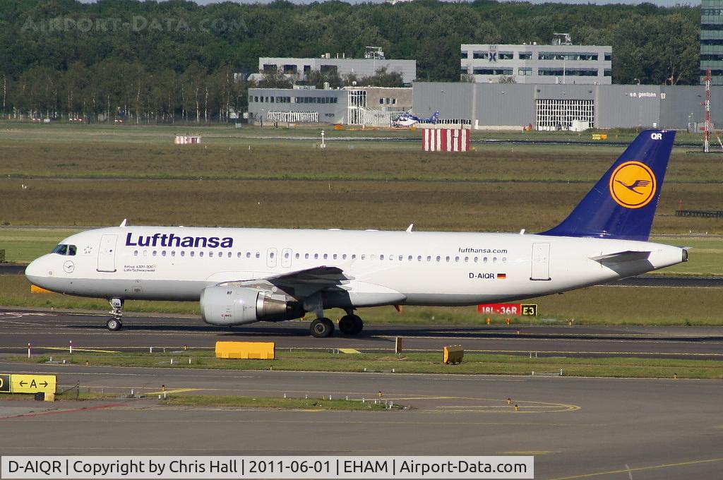D-AIQR, 1992 Airbus A320-211 C/N 382, Lufthansa