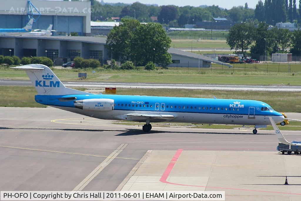 PH-OFO, 1995 Fokker 100 (F-28-0100) C/N 11462, KLM Cityhopper
