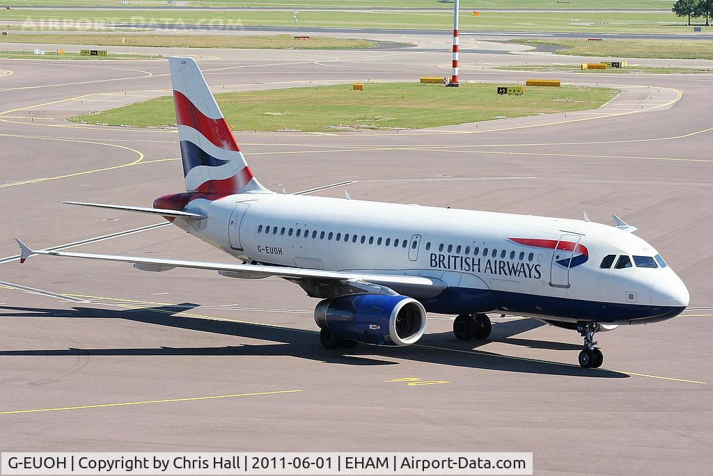 G-EUOH, 2001 Airbus A319-131 C/N 1604, British Airways