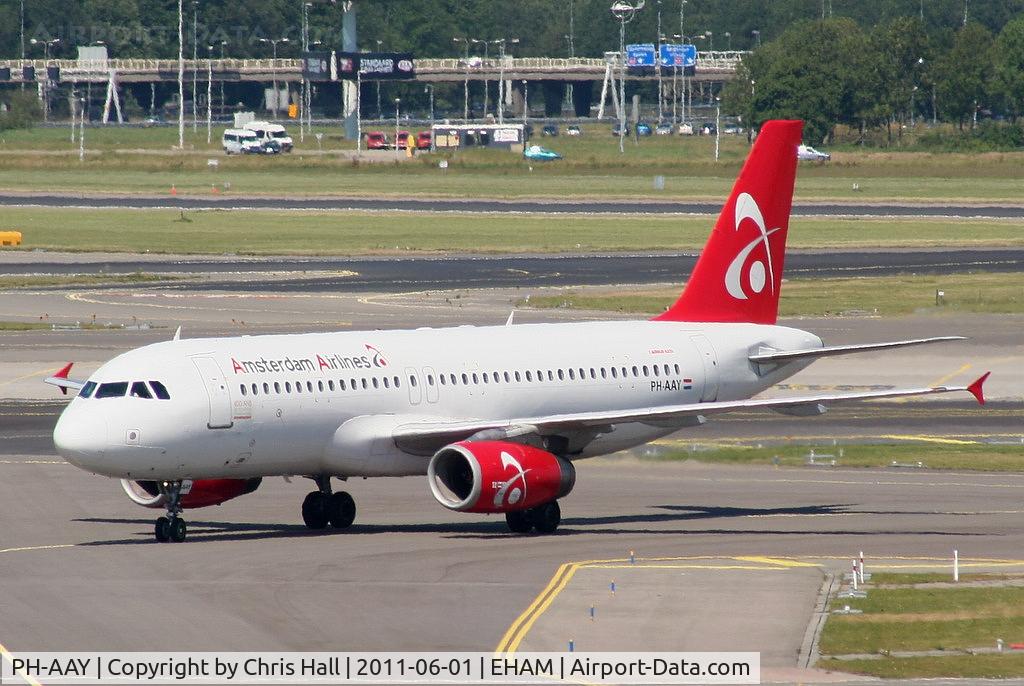 PH-AAY, 1995 Airbus A320-232 C/N 527, Amsterdam Airlines