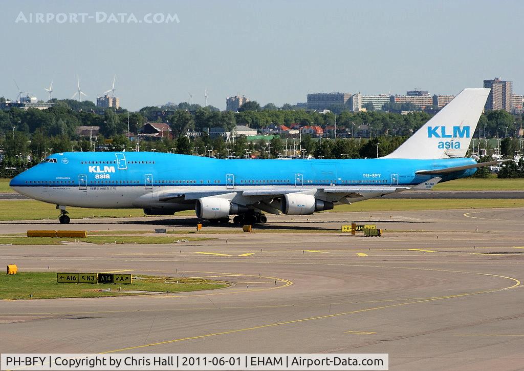 PH-BFY, 2002 Boeing 747-406BC C/N 30455, KLM Royal Dutch Airlines