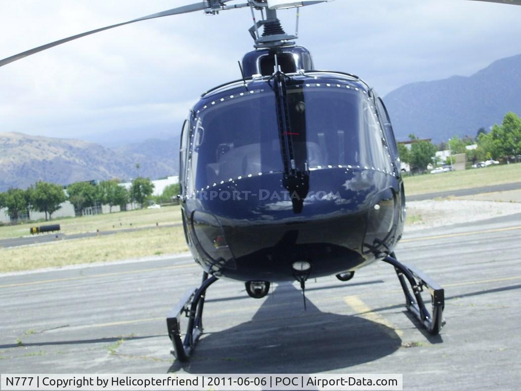 N777, 2003 Eurocopter AS-350B-2 Ecureuil Ecureuil C/N 3709, Parked in the east helicopter transient parking area