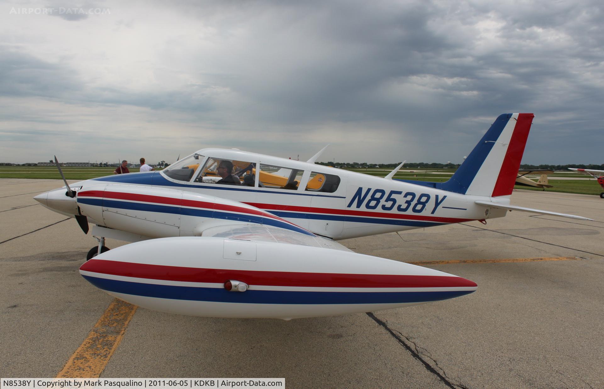 N8538Y, 1967 Piper PA-30 Twin Comanche C/N 30-1606, Piper PA-30