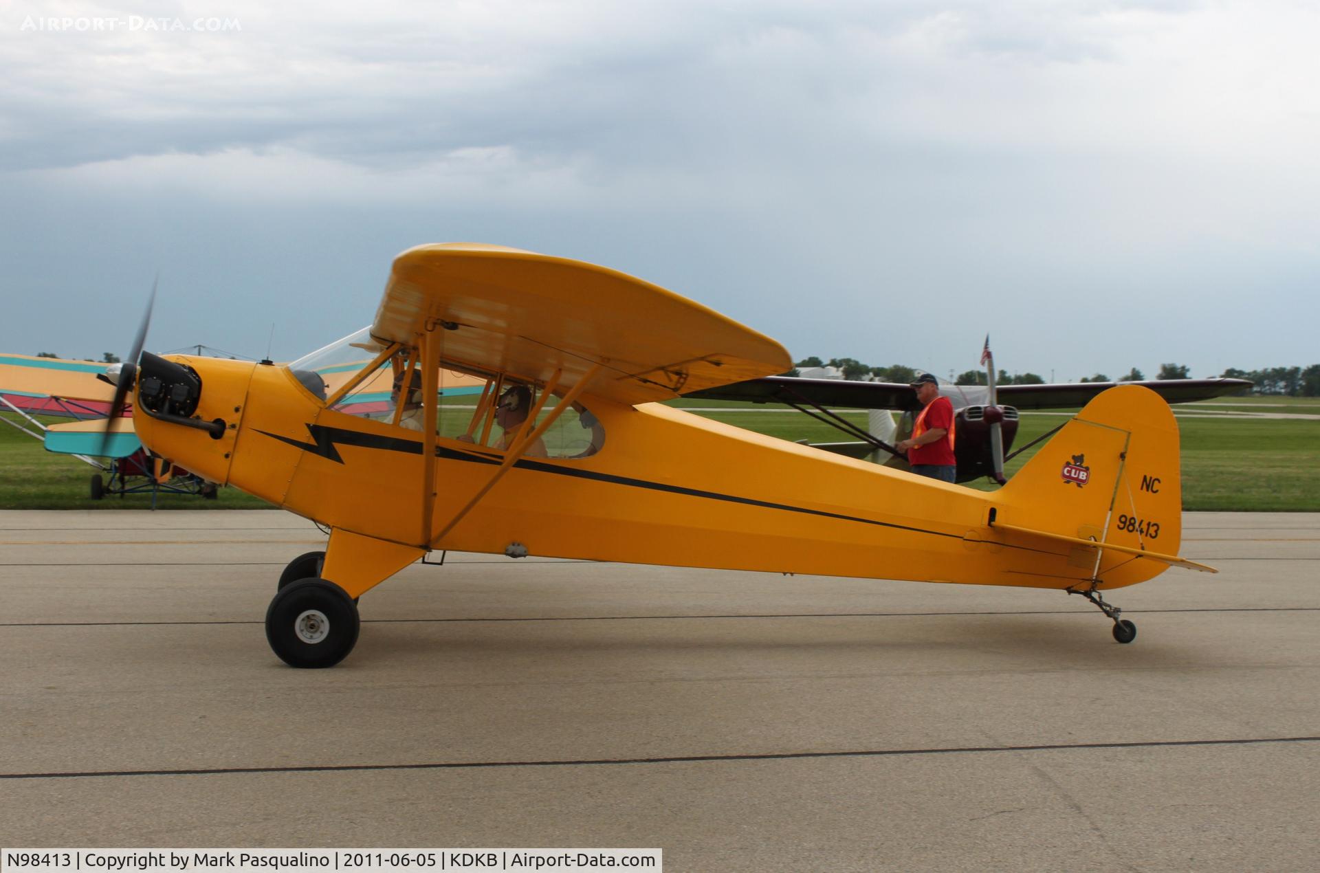 N98413, 1946 Piper J3C-65 Cub Cub C/N 18603, Piper J3C-65