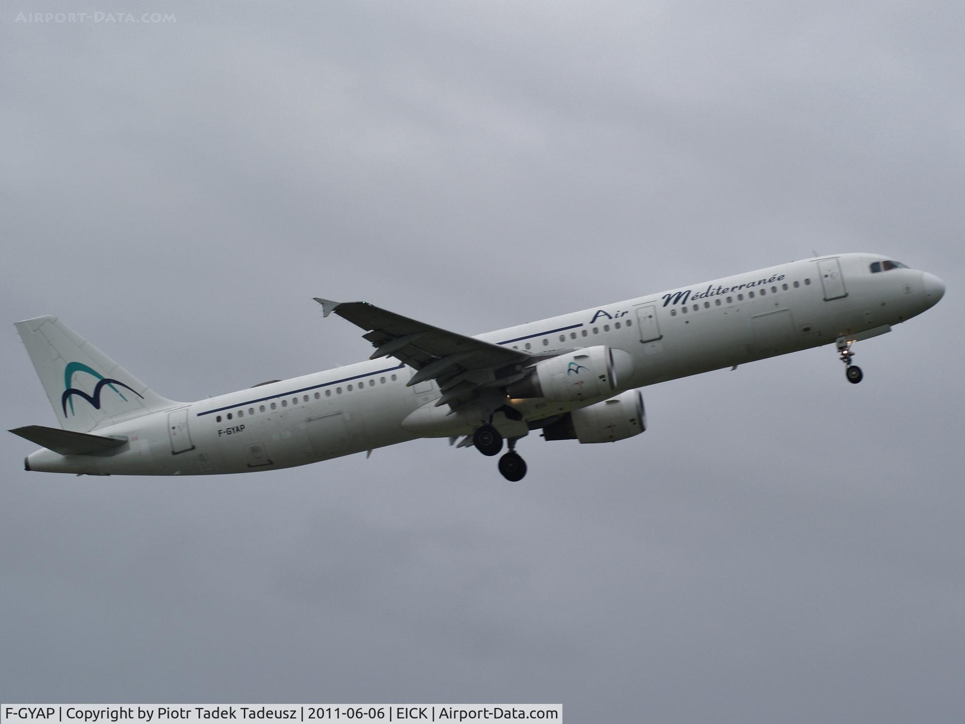 F-GYAP, 1994 Airbus A321-111 C/N 517, Cork.