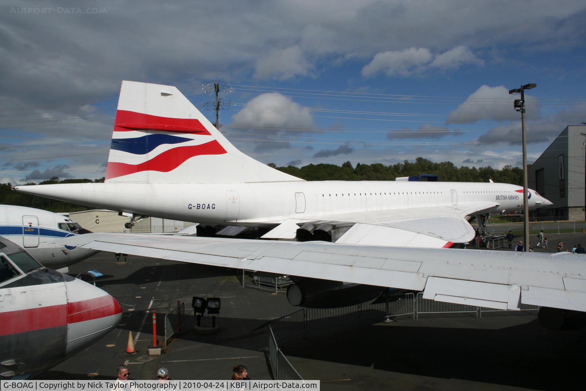 G-BOAG, 1978 Aerospatiale-BAC Concorde 1-102 C/N 100-014, Seattle Museum of Flight