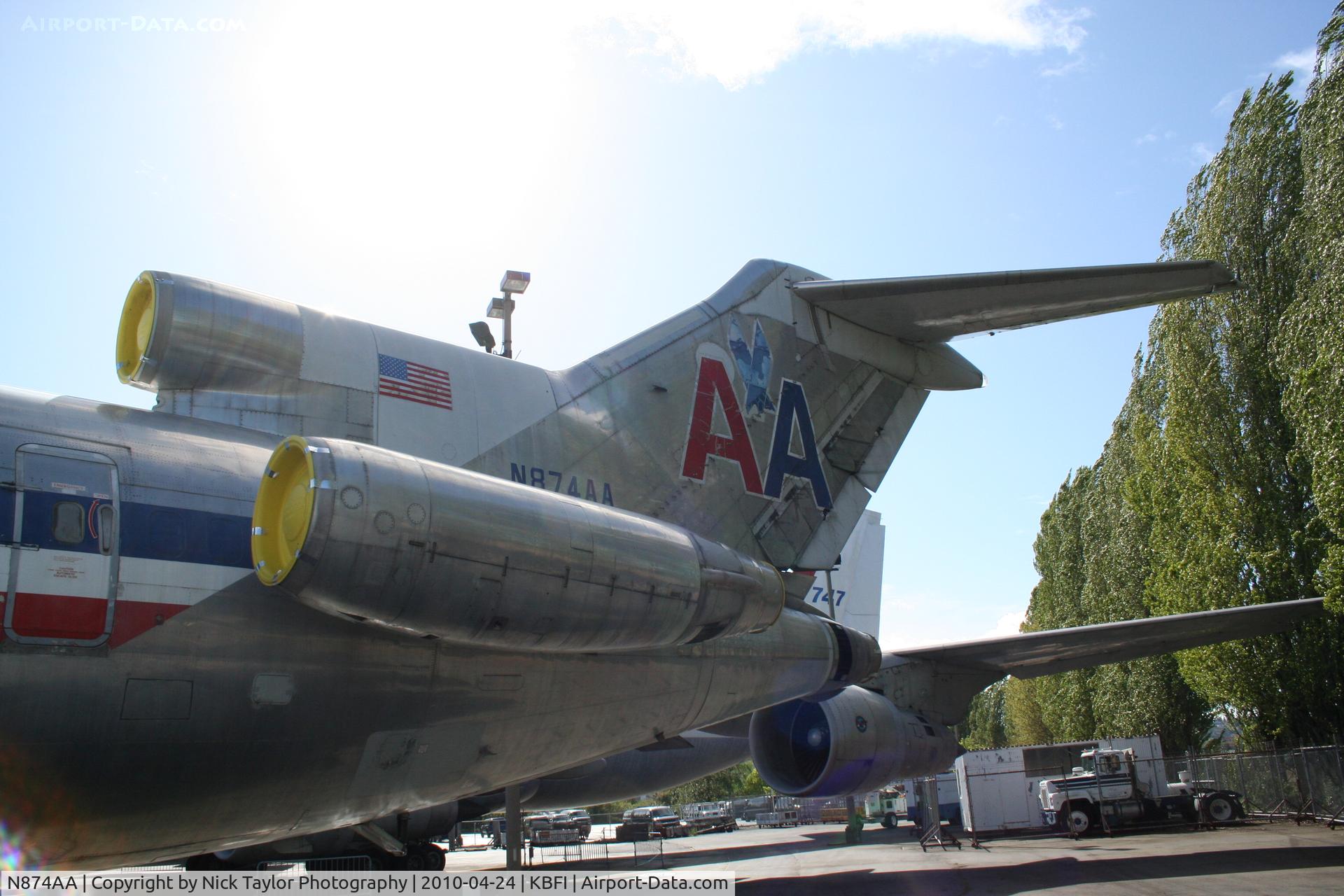 N874AA, 1978 Boeing 727-223 C/N 21386, Seattle Museum of Flight