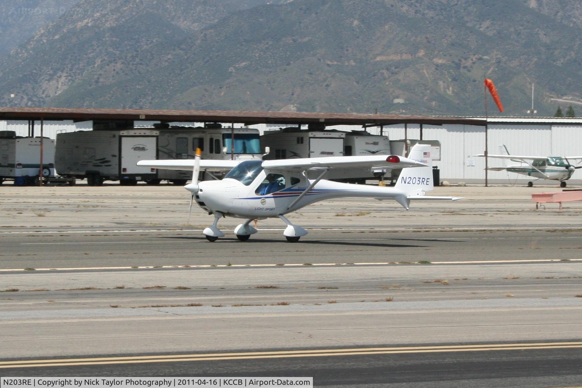 N203RE, 2007 Remos G-3/600 Mirage C/N 203, LSA taking off at Cable