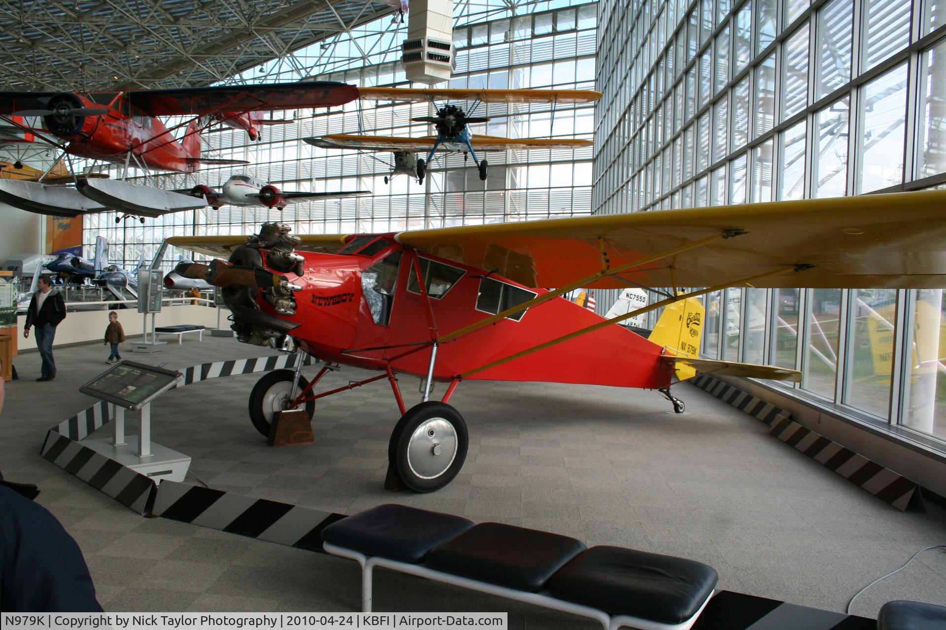 N979K, 1929 Curtiss-Wright Robin C-1 C/N 628, Seattle Museum of Flight