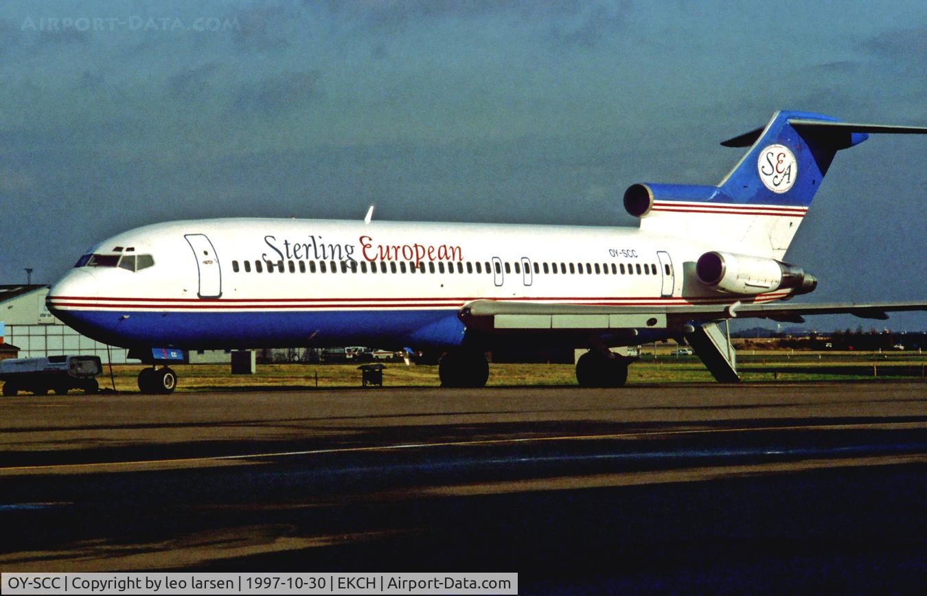 OY-SCC, 1979 Boeing 727-212 C/N 21945, CPH 30.10.97