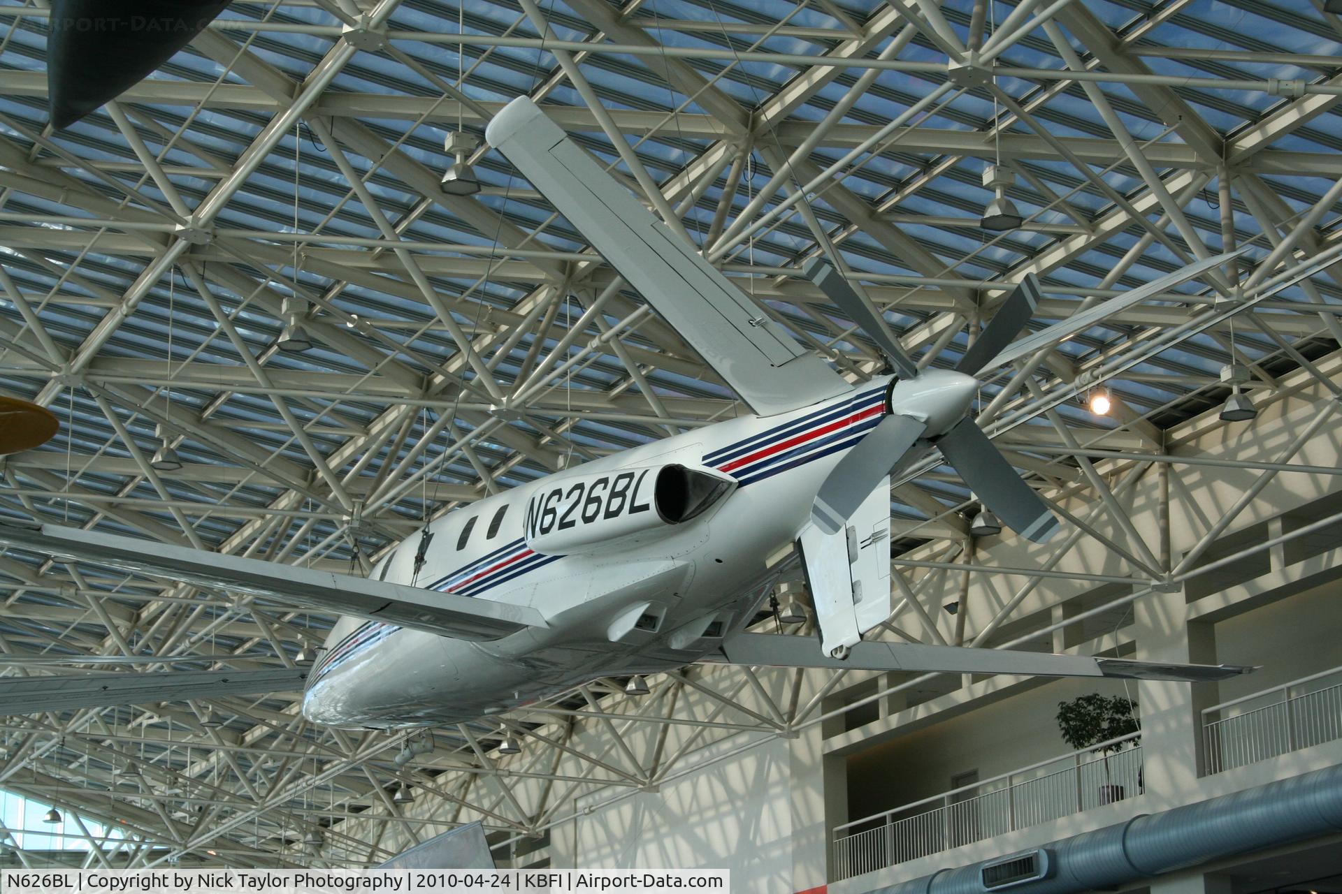 N626BL, 1980 Lear Fan Limited LF 2100 C/N E001, Seattle Museum of Flight