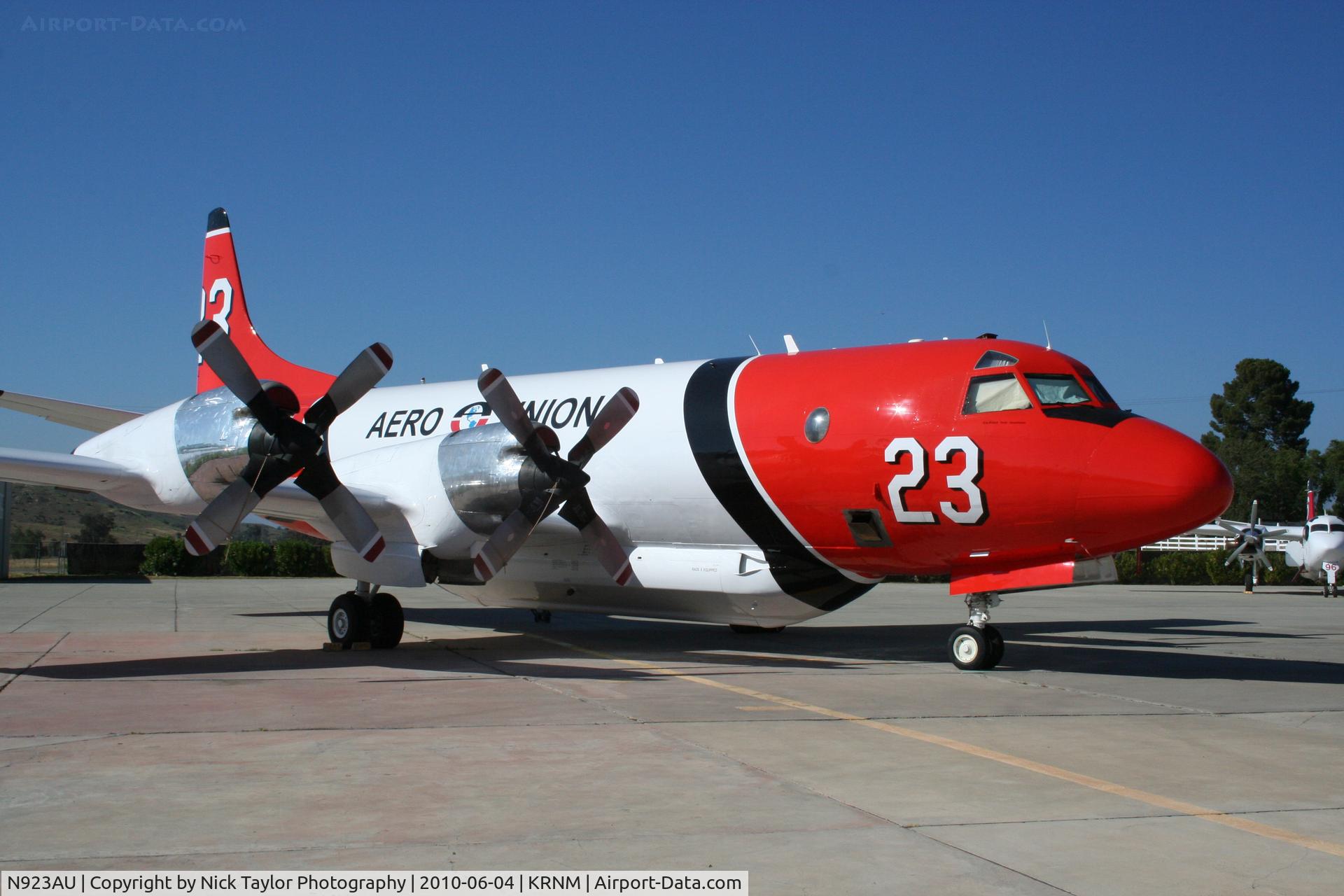 N923AU, 1964 Lockheed P-3A Orion C/N 185-5085, Tanker 23