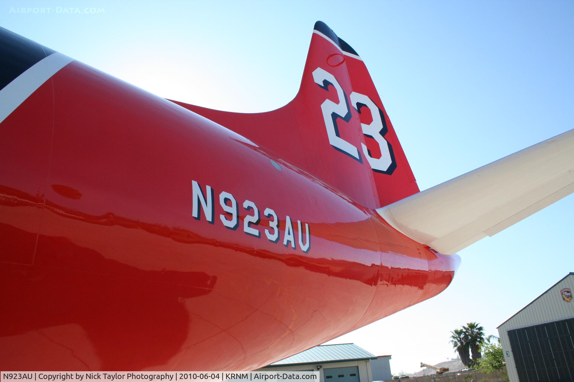 N923AU, 1964 Lockheed P-3A Orion C/N 185-5085, T-23 tail