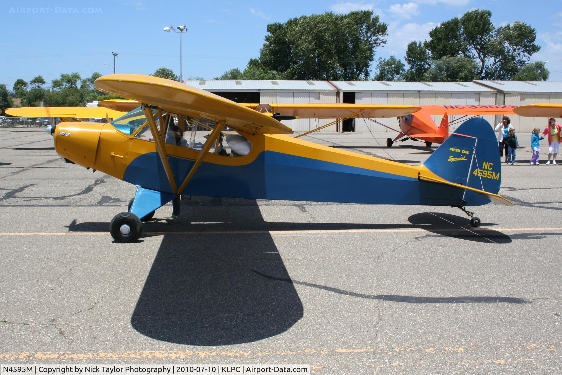 N4595M, 1947 Piper PA-11 Cub Special Cub Special C/N 11-98, Lompoc Piper Cub Fly-in