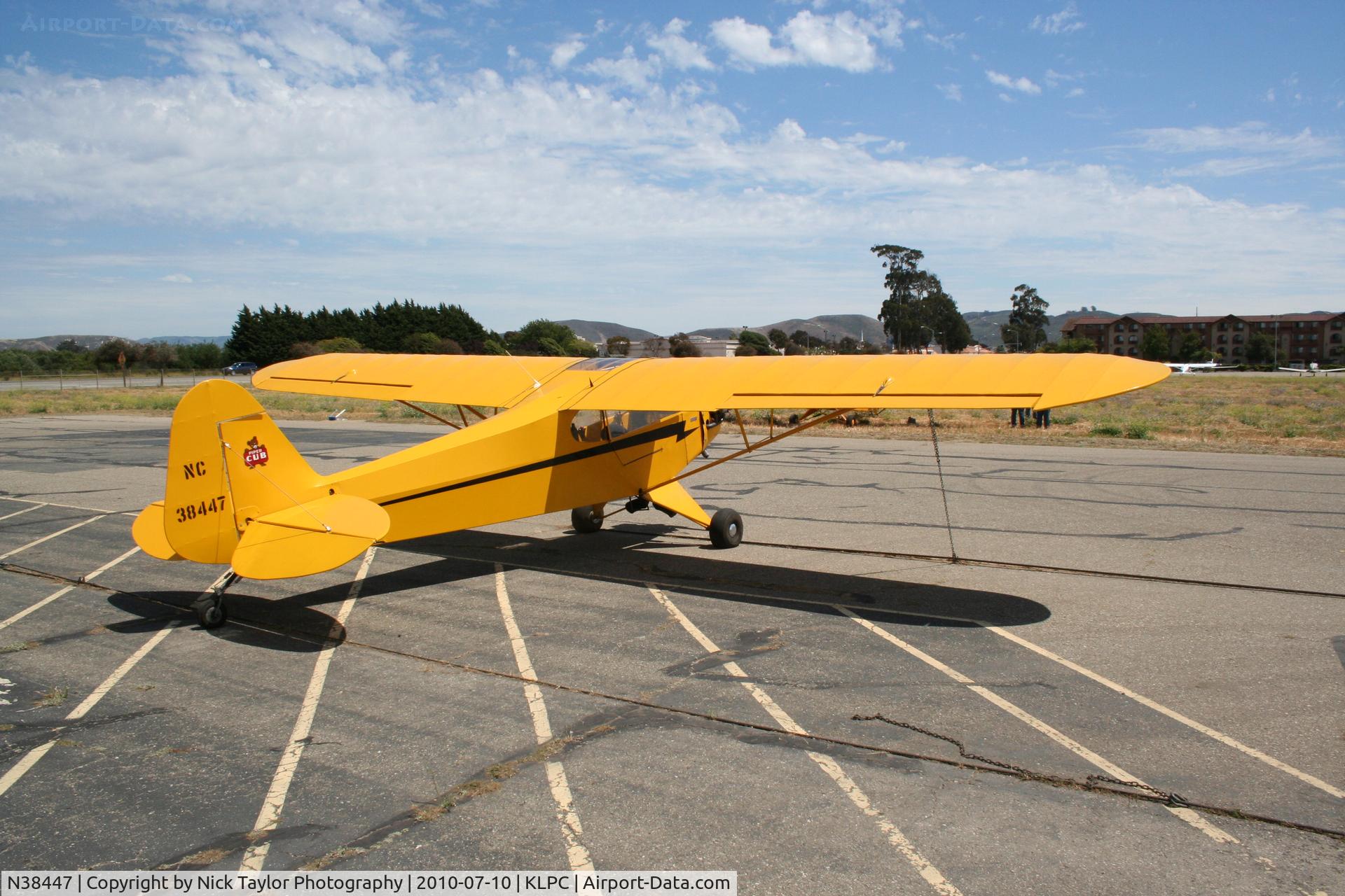 N38447, 1941 Piper J3C-65 Cub C/N 7020, Lompoc Piper Cub Fly-in