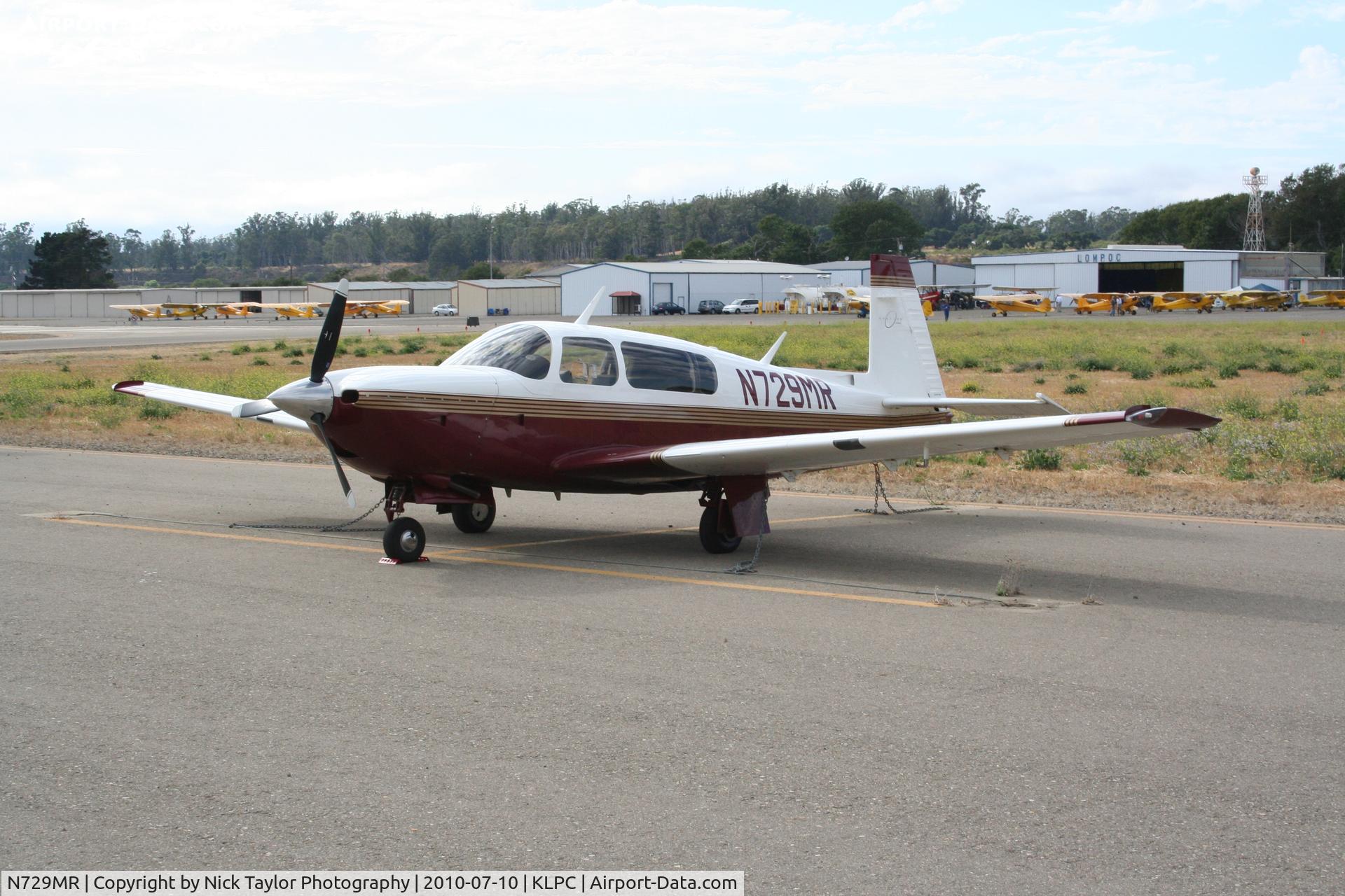 N729MR, 1994 Mooney M20R Ovation C/N 29-0017, Lompoc Piper Cub Fly-in