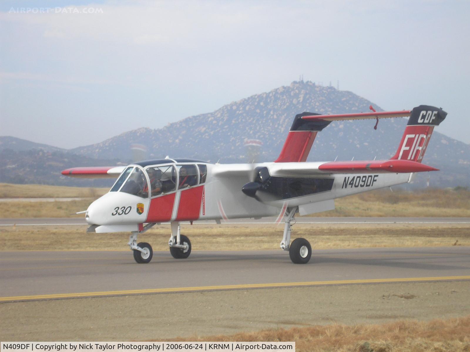 N409DF, North American Rockwell OV-10A Bronco C/N 305-12, Ramona Air Fair 06