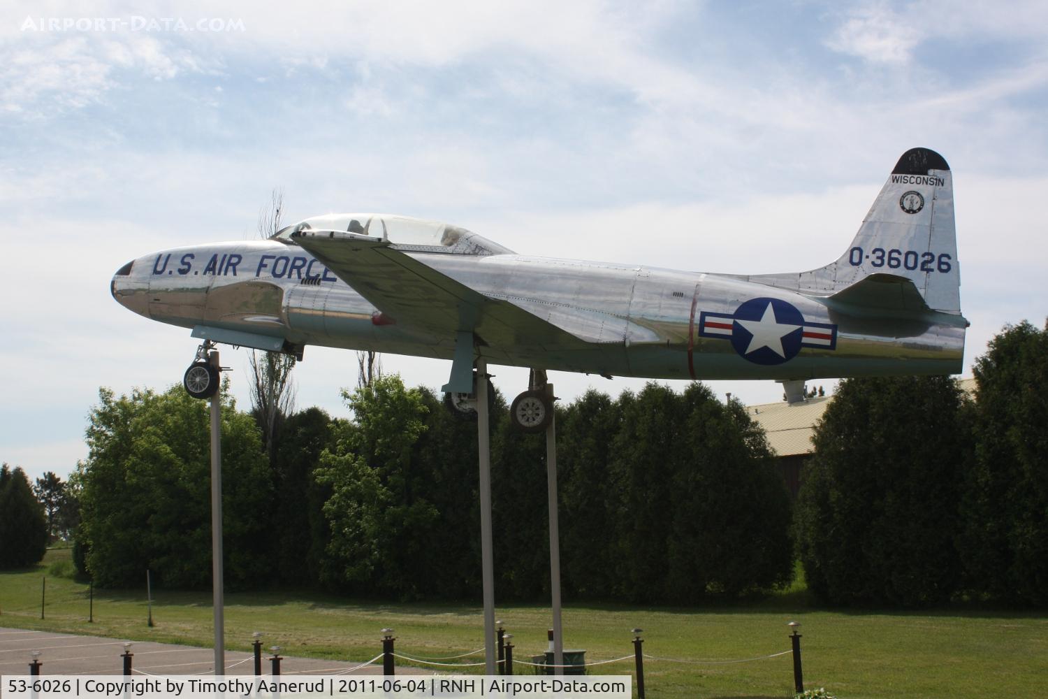 53-6026, 1953 Lockheed T-33A-1-LO Shooting Star C/N 580-9558, Lockheed T-33A-5-LO, c/n: 580-9558